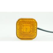 Фонарь маркерный 110-00 (желтый) квадрат.