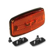 Фонарь габаритный LED оранж. (90мм под квадрат. разъем)