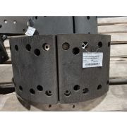 Колодка тормозная задняя 16 отверстий HOWO, Shacman