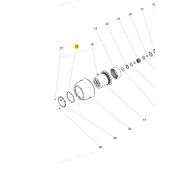 Прокладка бортового редуктора HOWO T5G