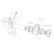 160х185х10,5 Сальник балансира старого образца WAYTEKO