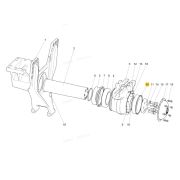 Кольцо уплотнительное SITRAK/HOWO C7H/T5G балансира AZ97315200005