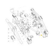 Шпилька M18x1,5х80 опоры штанги реактивной SITRAK HOWO ориг