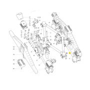 Гайка М18х1,5х18 подвески шестигранная фланцевая  HOWO, SITRAK ориг