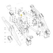 Болт М12х1,75х60 подвески с шестигранной головкой HOWO, SITRAK