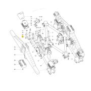 Болт М22х1,5х260 подушки рессоры C7H Howo T5G 8X4 SITRAK ориг