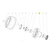 32314 (70х145х54) Подшипник ступицы передней внутренний SITRAK HOWO ориг
