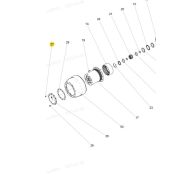 Шестигранный болт для фиксации фланца M10*18-100-MAN183-PHR SITRAK HOWO ориг