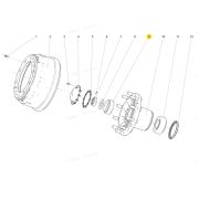 32311 (55х120х46) Подшипник передней ступицы наружный SITRAK и HOWO мост VGD95 VGD75/70 6x4 8x4 ориг